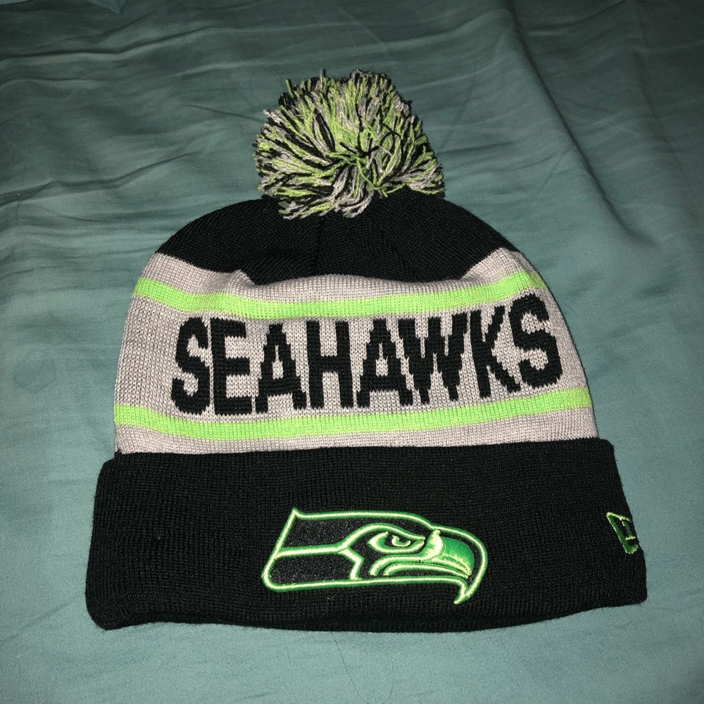 Seattle Seahawks NFL new era custom Pom be…